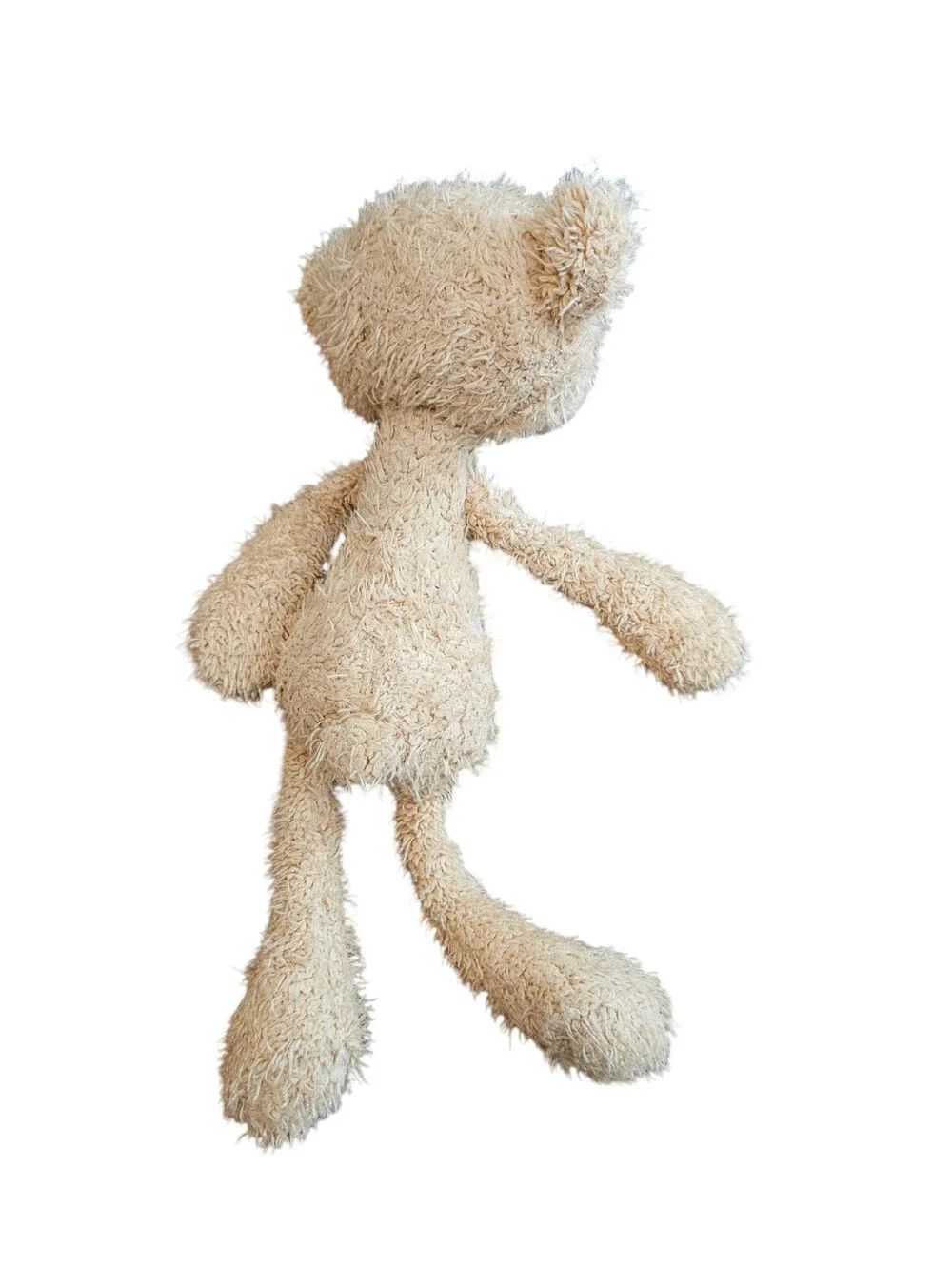 Gund Toothpick Teddy Bear Plush Tan Floppy Stuffed Animal Toy 16”